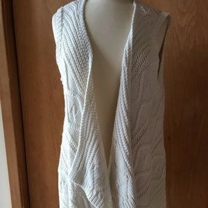 Sonoma NWT long sweater, cream colored, size 1X